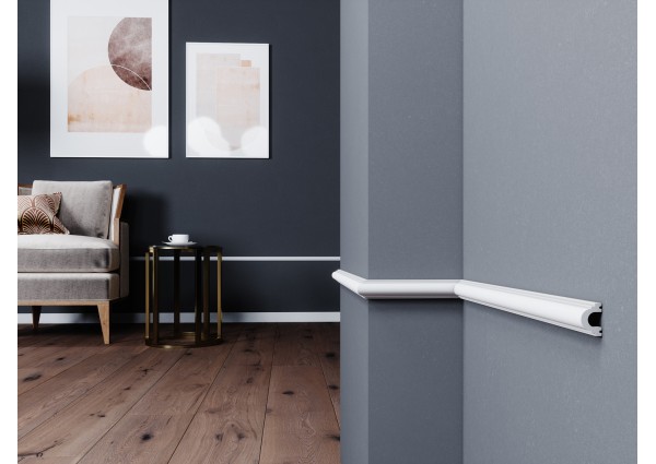 Intenpro line B5302 Biała listwa ścienna