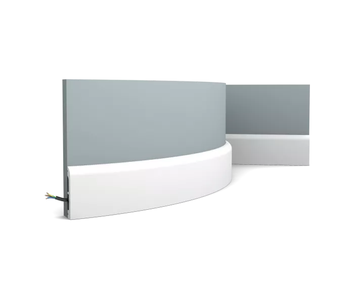 ORAC SX183 Flex gięta listwa przypodłogowa