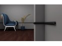 Krome N2614B czarna listwa ścienna