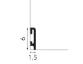 PF060 DuroFit Premium Floor Listwa biała 6 cm - zdjęcie 2