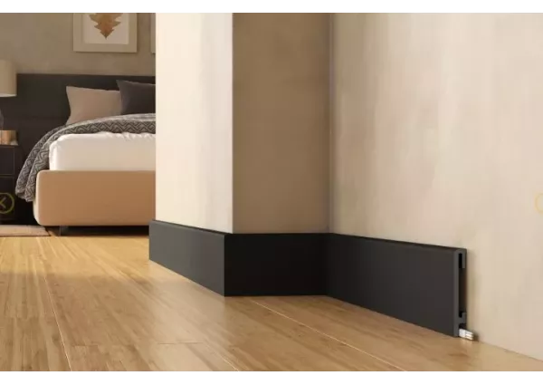 PF100B DuroFit Premium Floor Listwa czarna 10 cm