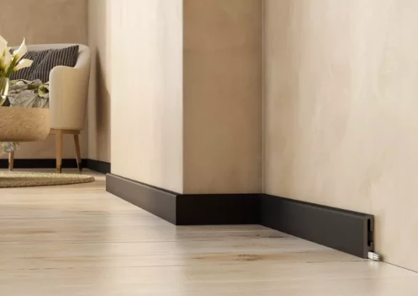 Premium Floor Listwa Durofit czarna 6 cm
