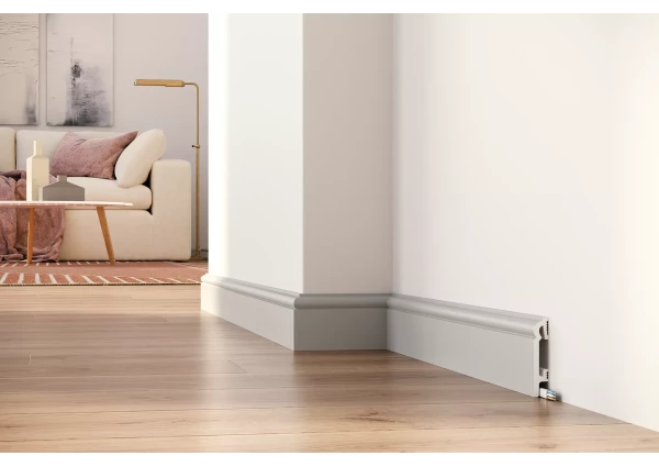 Premium Floor Listwa Durofit PF082G szara 8 cm