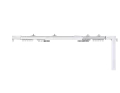 Karnisz elektryczny Creativa 250–450 cm z zasilaniem bateryjnym