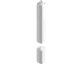 Karnisz elektryczny Creativa 250–450 cm z zasilaniem bateryjnym
