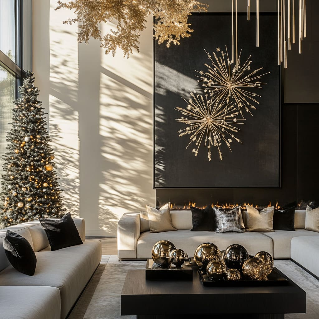Dekoracje świąteczne z wykorzystaniem sztukaterii